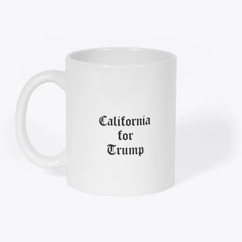 California for Trump accessory.