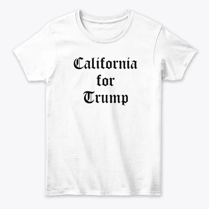 California for Trump accessory.