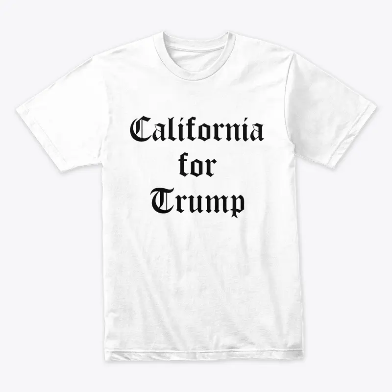 California for Trump accessory.